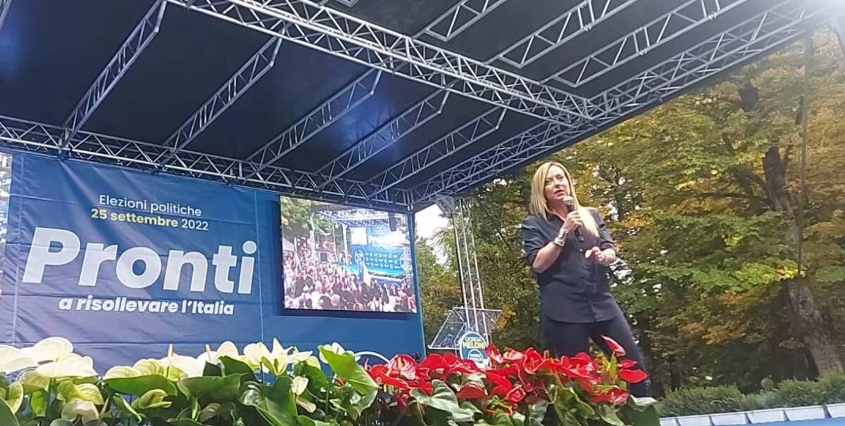 ELEZIONI, MELONI A L’AQUILA: “TERRITORIO SIMBOLO BUON GOVERNO FDI”. LA DIRETTA