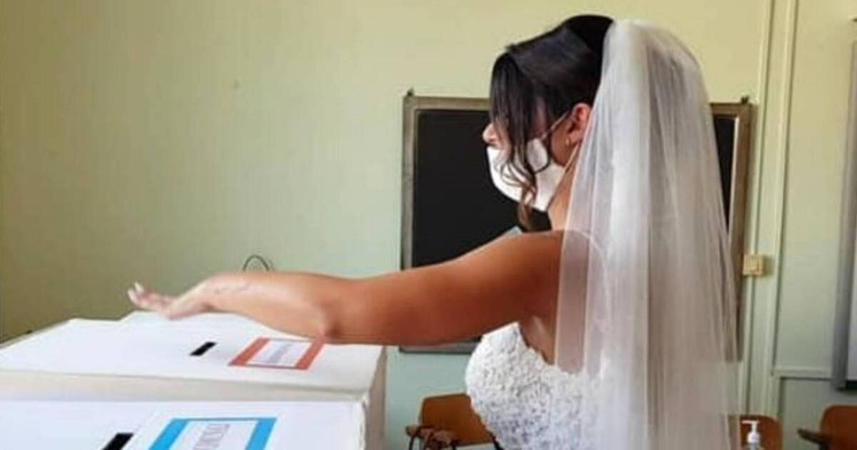 ELEZIONI: PRIMA SPOSI E POI A VOTARE, IN ABRUZZO ECCO LE NOZZE “SPECIALI” DI DUE GIOVANI COPPIE