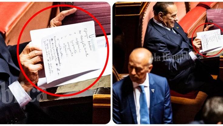 GOVERNO: MELONI “ARROGANTE E OFFENSIVA”, GLI APPUNTI DI BERLUSCONI