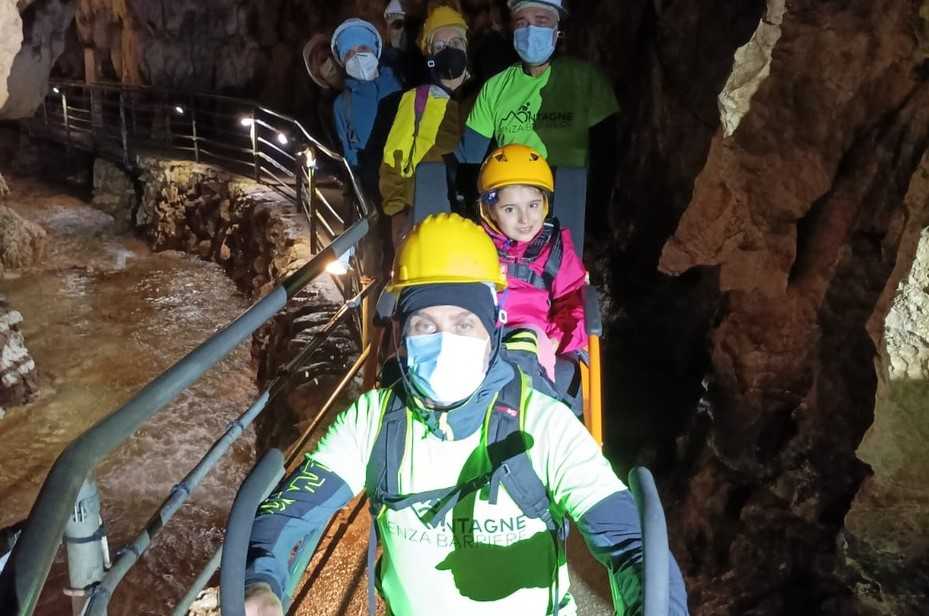 STIFFE: OGGI VISTE GUIDATE PER DISABILI ALLA SCOPERTA DELLE GROTTE