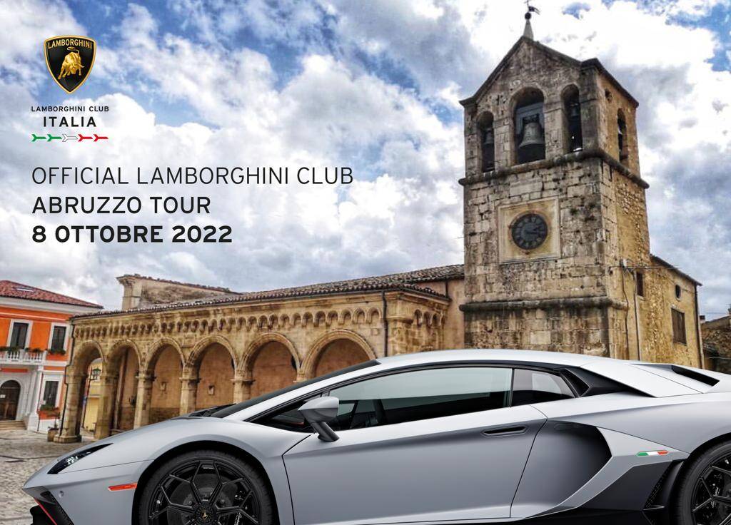 LAMBORGHINI CLUB: L’ABRUZZO TOUR APPRODA A LAMA DEI PELIGNI