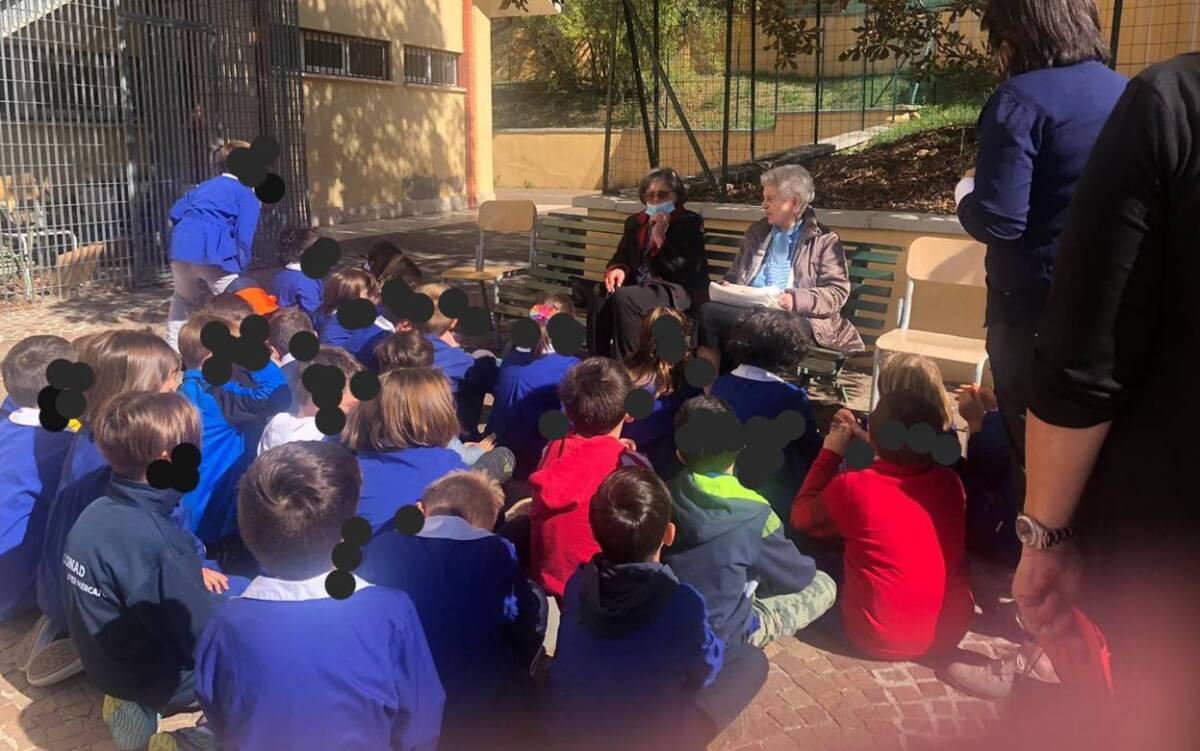 L’AQUILA: “UN LIBRO PER I NONNI”, OSPITI EX ONPI INCONTRANO BAMBINI SCUOLA “GIANNI DI GENOVA”