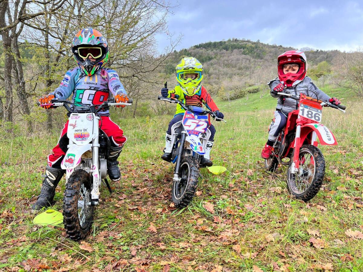 L’AQUILA: CORSO PER BABY MOTOCICLISTI NEL FINE SETTIMANA