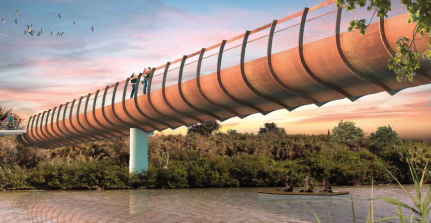 PONTE CICLOPEDONALE SUL TRONTO: DOMANI LA PRESENTAZIONE DEL PROGETTO