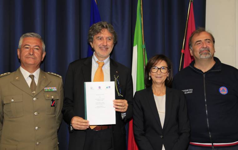 PROTEZIONE CIVILE: SIGLATO PROTOCOLLO PER AVVIO COLLABORAZIONE STRUTTURATA CON ESERCITO