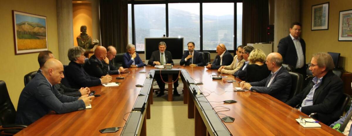 METANODOTTO, INCONTRO IN REGIONE. MARSILIO: “ORA NEGOZIARE CON GOVERNO E SNAM”