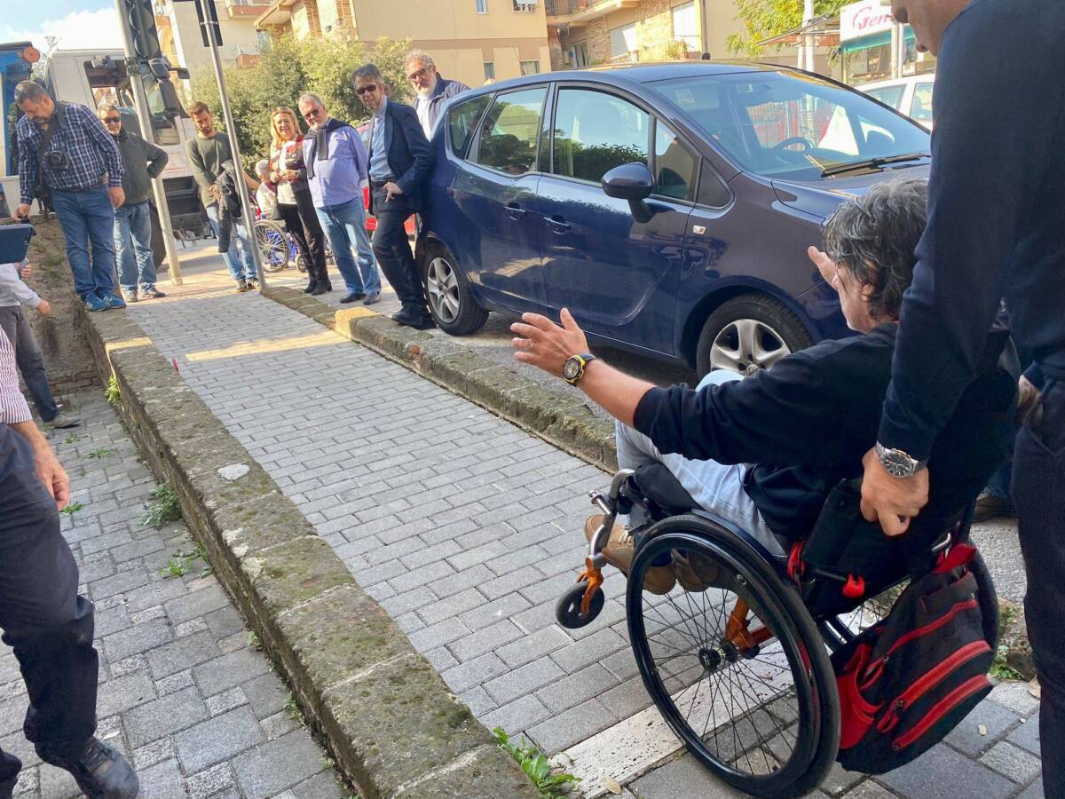 PESCARA: BARRIERE STRADA PARCO, CARROZZINE DETERMINATE CHIEDE INTERVENTO PREFETTO