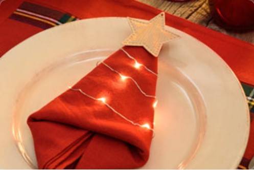 COME ILLUMINARE LA TAVOLA DI NATALE