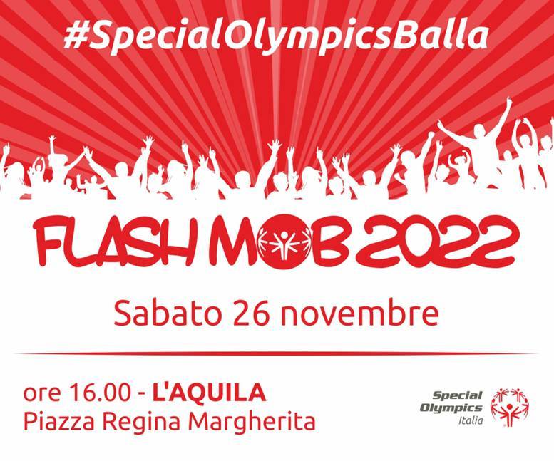L’AQUILA: SABATO IL FLASHMOB DEGLI ATLETI SPECIAL OLYMPICS