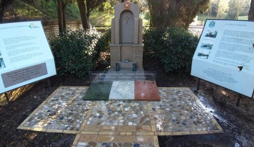 PESCARA: RESTAURATO CIPPO “11 FEBBRAIO 1944”, MONUMENTO DELLA RESISTENZA PARTIGIANA