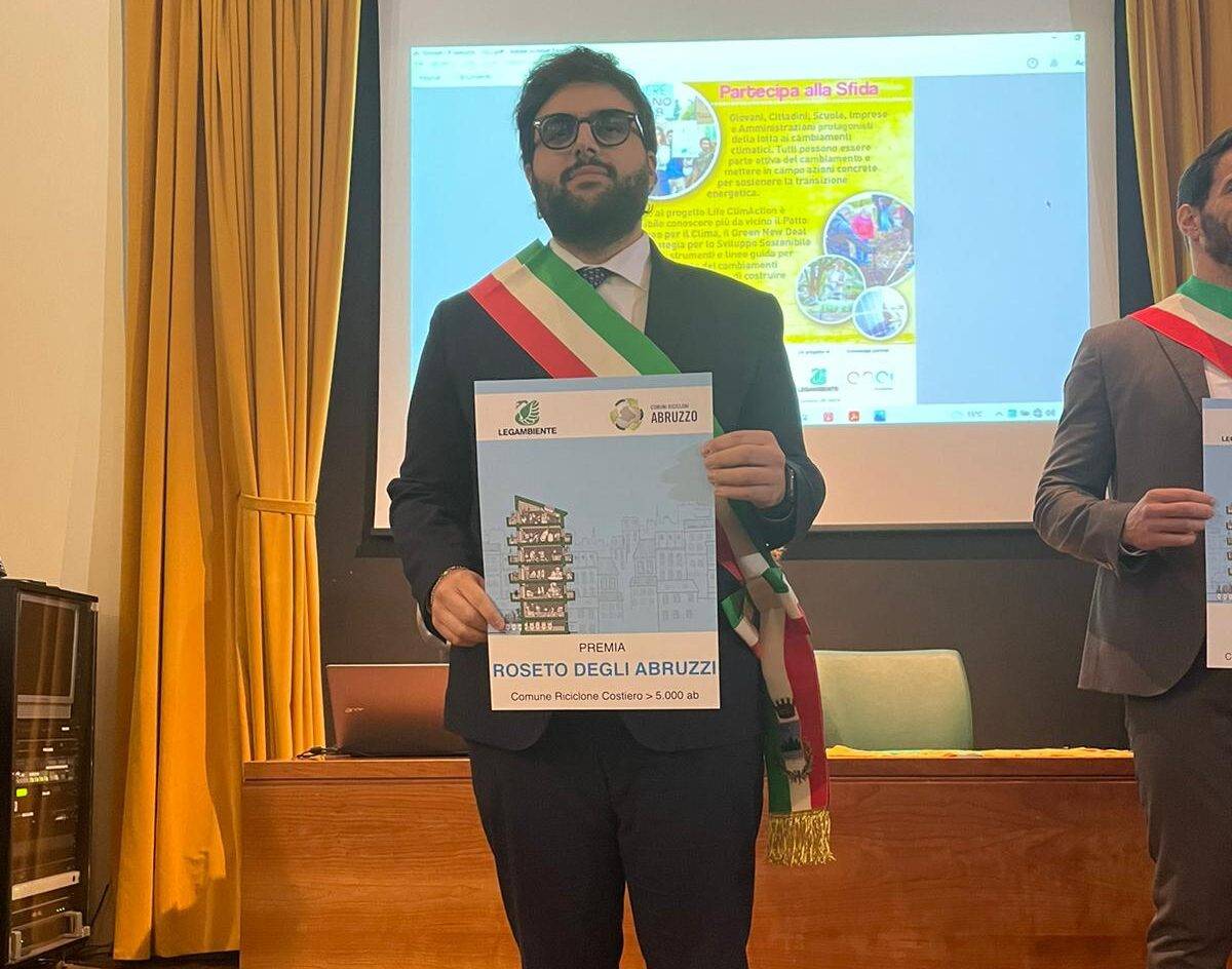 ROSETO DEGLI ABRUZZI SI CONFERMA “COMUNE RICICLONE”, DIFFERENZIATA OLTRE IL 69,9%