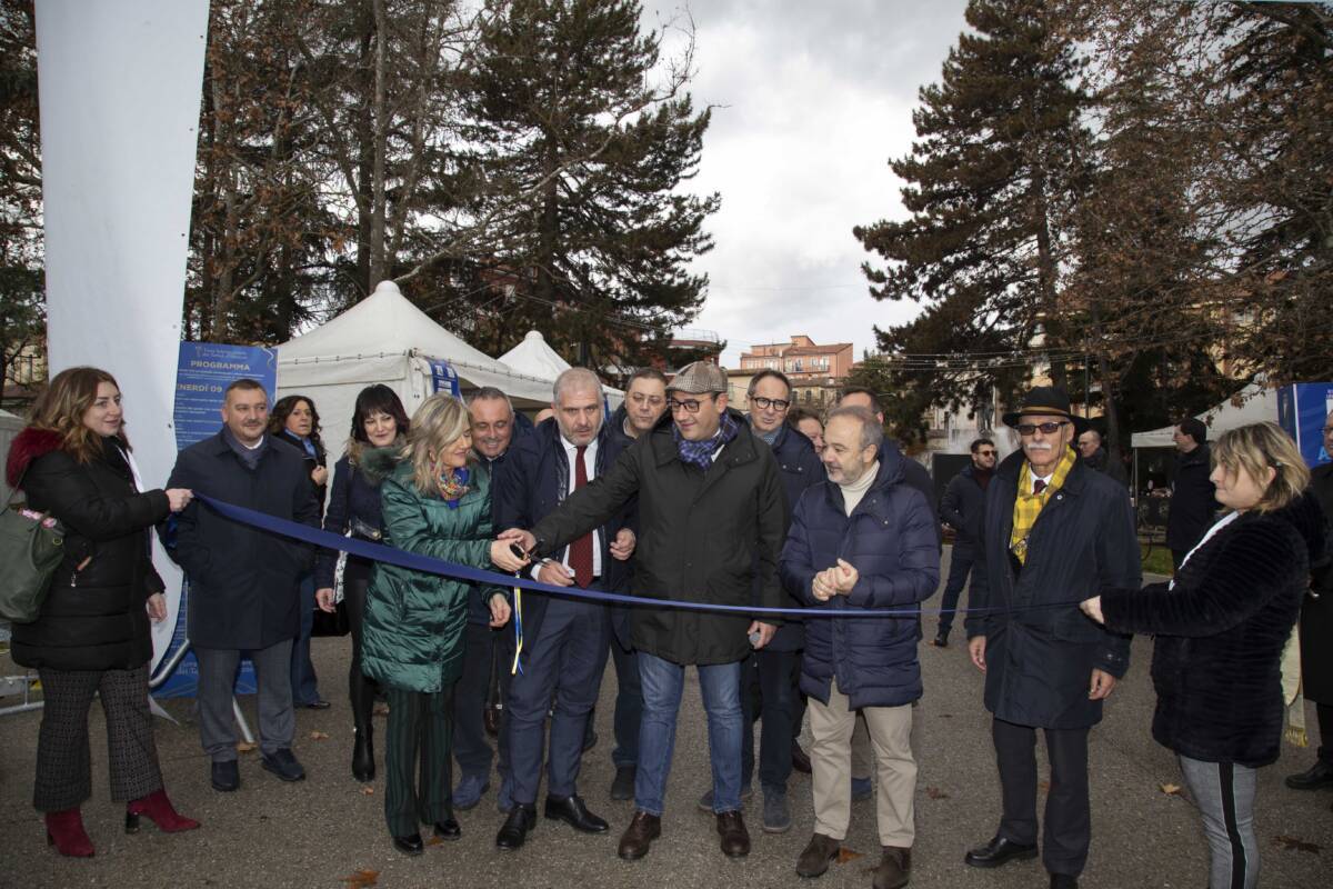 FIERA TARTUFI D’ABRUZZO: SUCCESSO PRIMA GIORNATA, PRODUTTORI E GIOVANI PROTAGONISTI