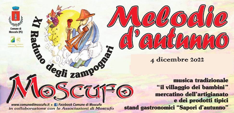 MOSCUFO: MERCATINI DI NATALE E MELODIE D’AUTUNNO