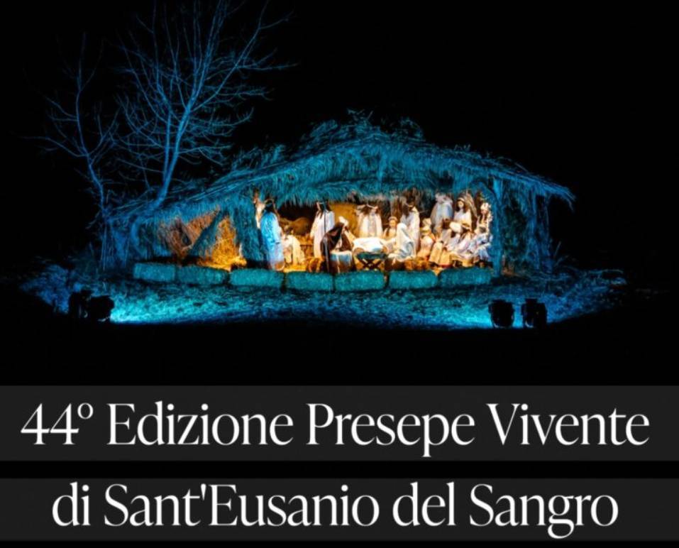 SANT’EUSANIO DEL SANGRO: IL 30 DICEMBRE TORNA IL PRESEPE VIVENTE