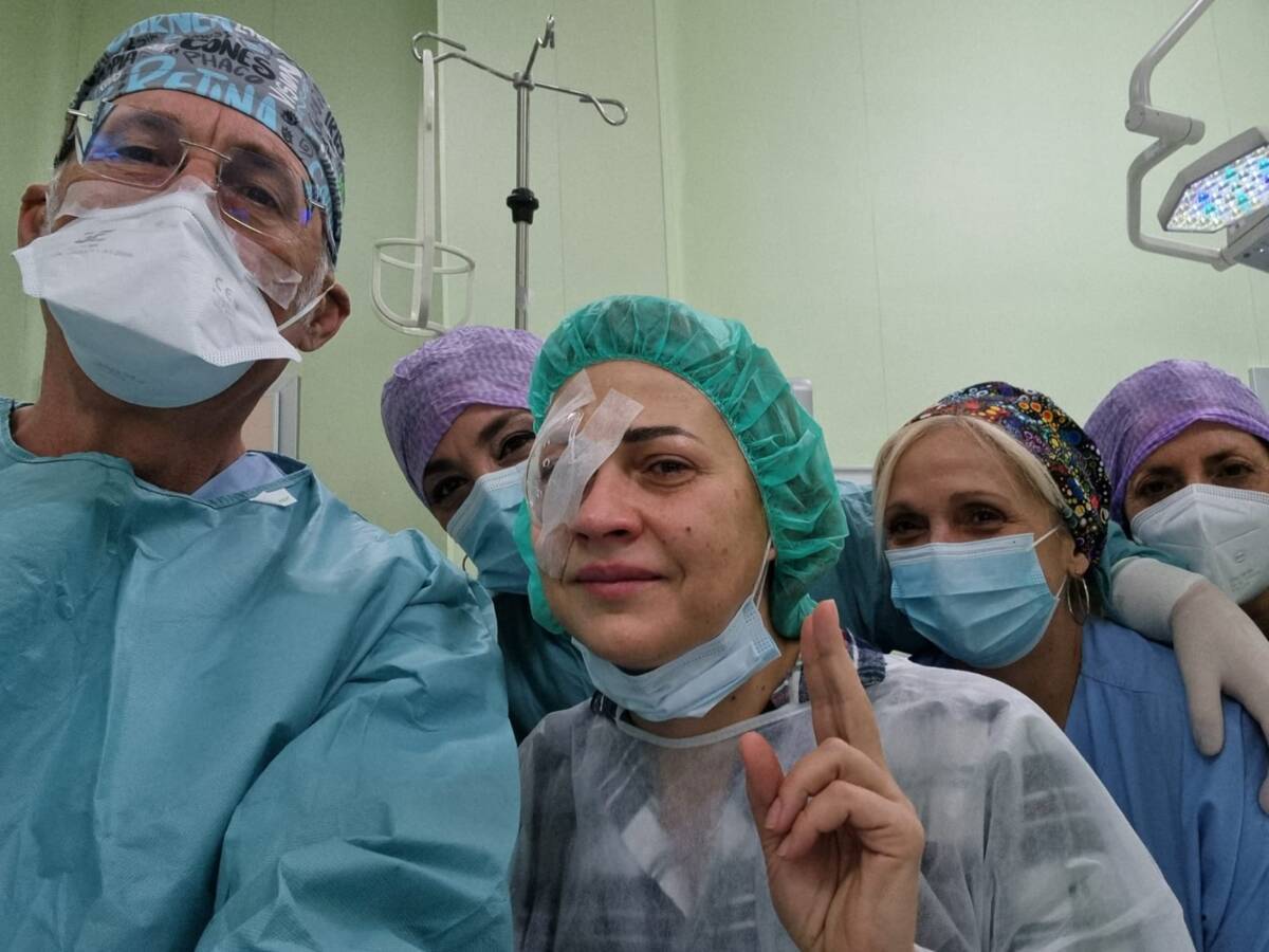 OSPEDALE PESCARA: OPERATA ALL’OCCHIO DONNA UCRAINA IN FUGA DALLA GUERRA