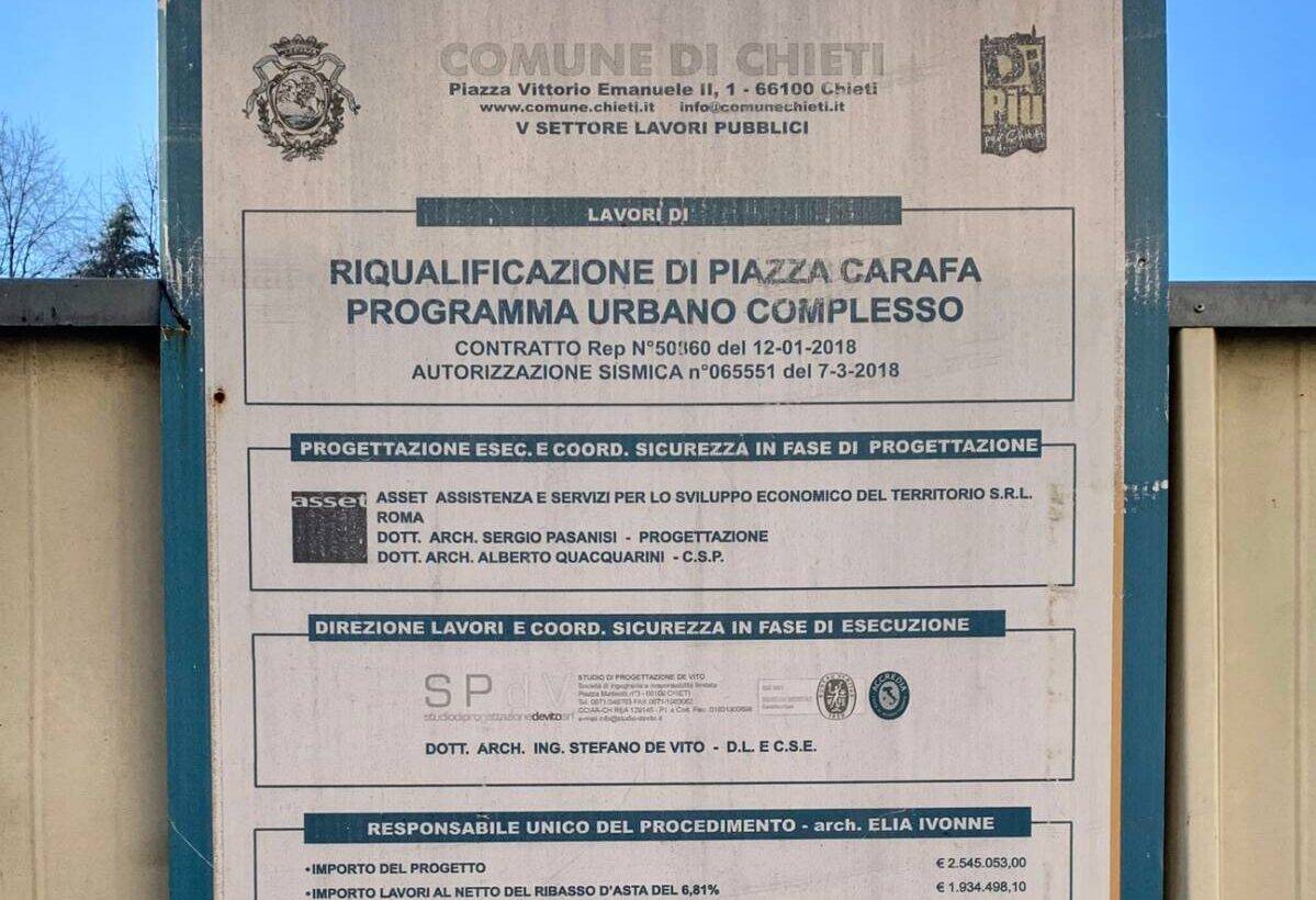 COMUNE CHIETI: FEBBO, “AMMINISTRAZIONE FERRARA PERDE ANCHE I 13 MILIONI PER LA FUNICOLARE”