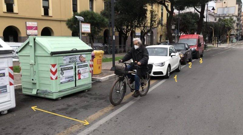 PESCARA: PROTESTE PER AUTO E SUV PARCHEGGIATE SU PISTA CICLABILE DI PONTE RISORGIMENTO