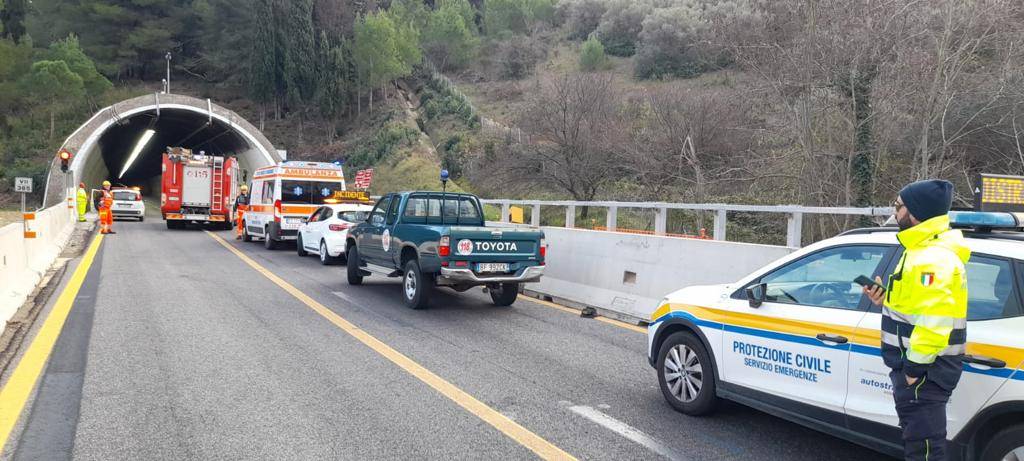 INCIDENTE SIMULATO IN A/14 TRA CHIETI E FRANCAVILLA: LO SCOPO E’ DI TESTARE LE PROCEDURE D’EMERGENZA