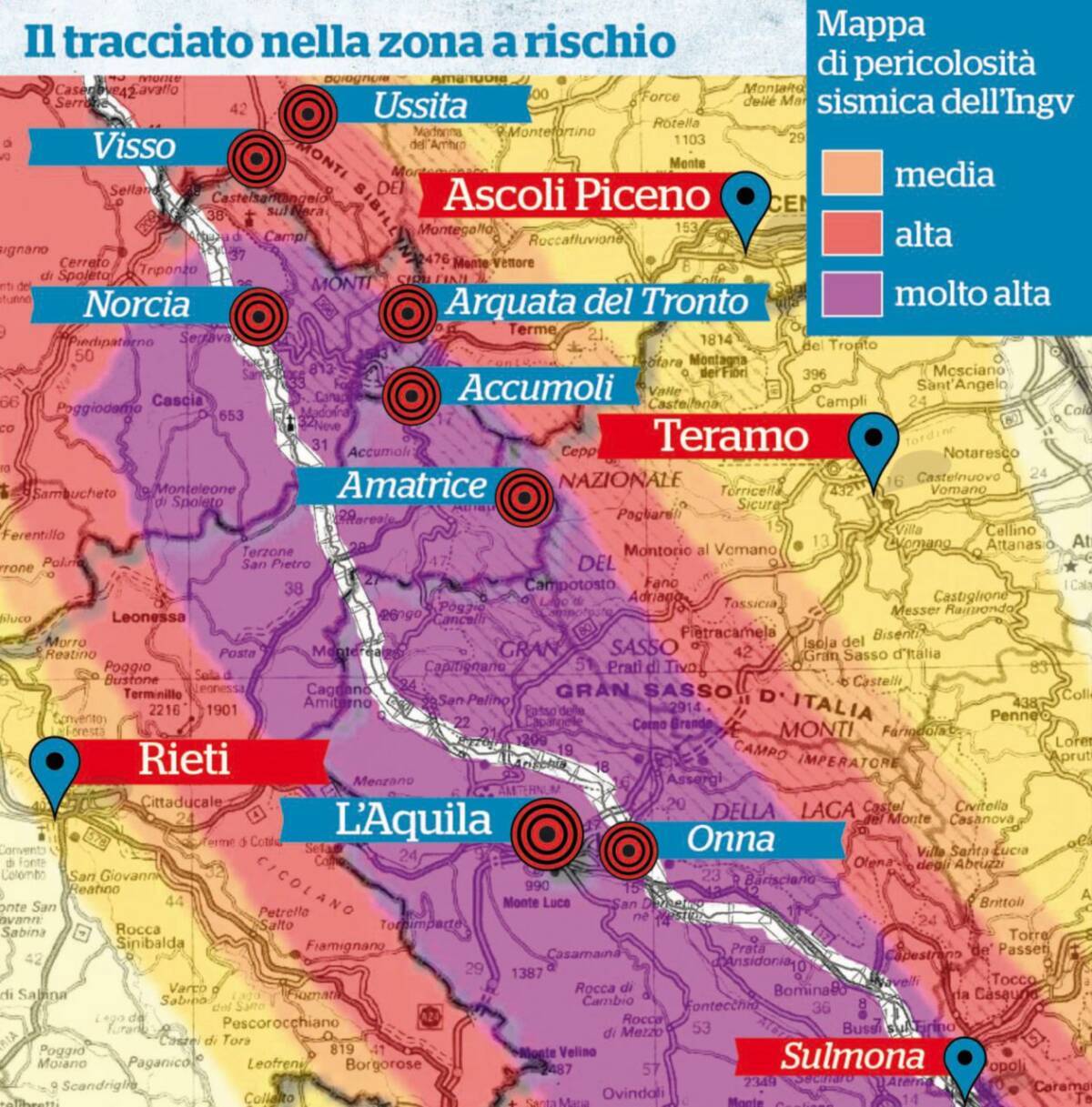 METANODOTTO SNAM: INSORGE L’ASBUC, GALLETTI ” A PAGANICA E SAN GREGORIO  PRONTI A FARE LE BARRICATE”