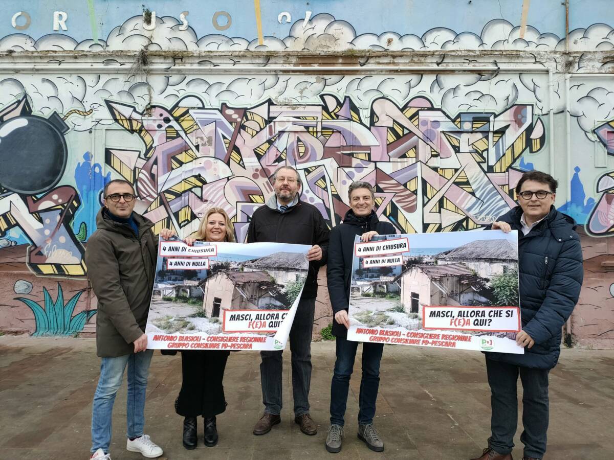 PESCARA: LA DENUNCIA DE PD, “AREA EX FEA ANCORA IN ABBANDONO”