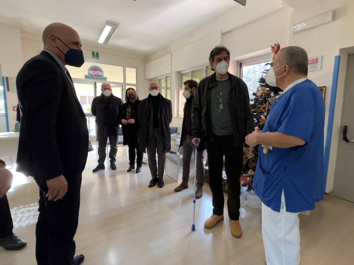 BOLOGNANO: VISITA MARSILIO E VERÌ A CENTRO RIABLITAZIONE AD ALTA INTENSITÀ