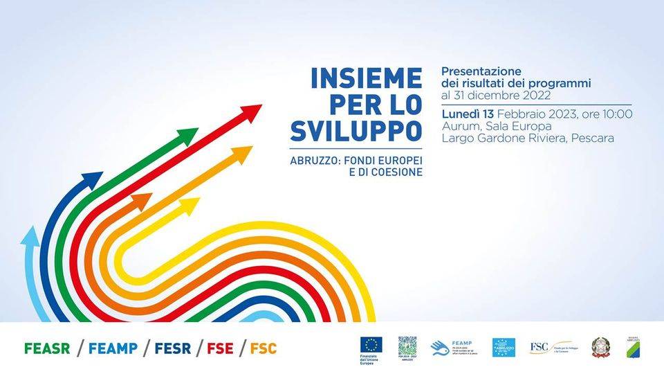 FONDI COMUNITARI ABRUZZO: MARSILIO, ENTRO METÀ 2023 RENDICONTATI TUTTI BANDI FSE E FESR”