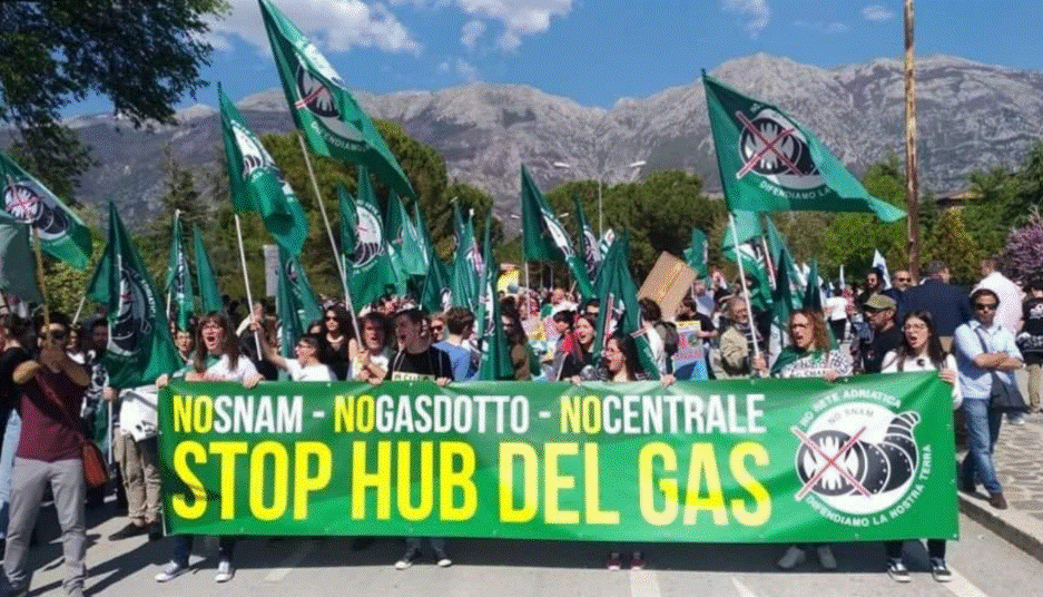 CENTRALE COMPRESSIONE SNAM SULMONA: SABATO ASSEMBLEA IN COMUNE DEL FRONTE DEL NO
