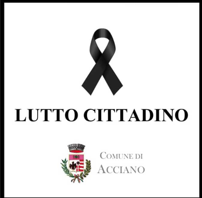 MUORE A 29 ANNI DOPO MALATTIA: LUTTO CITTADINO AD ACCIANO PER LA SCOMPARSA DI MATTIA GIANCOLA