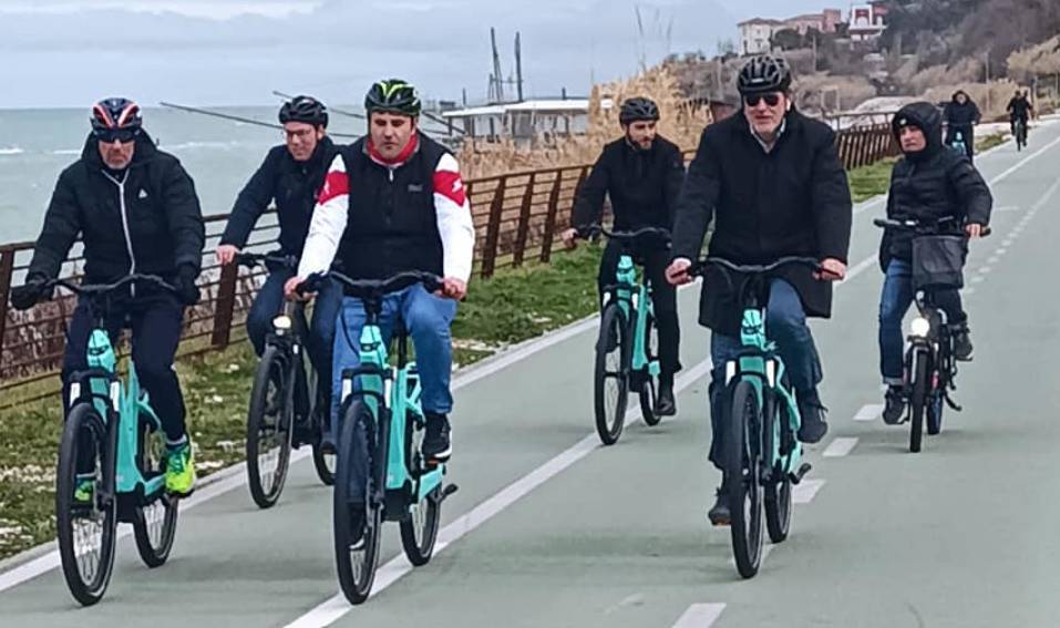 GIRO D’ITALIA: SOPRALLUOGO MARSILIO LUNGO TRACCIATO PRIMA TAPPA