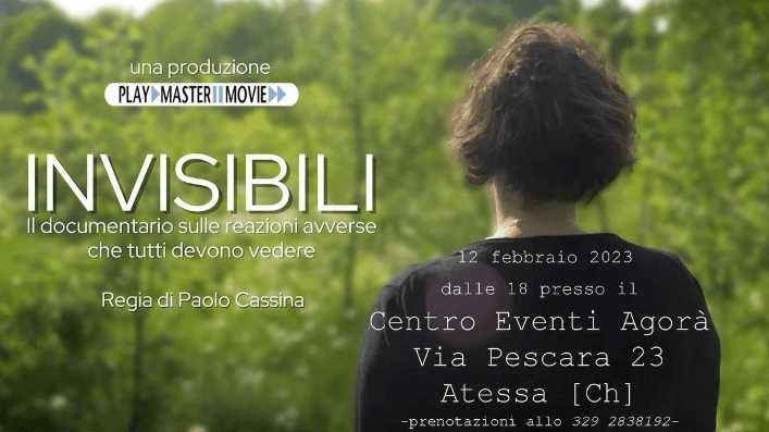 COVID: “INVISIBILI”, DOMANI AD ATESSA IL DOCUMENTARIO SULLE REAZIONI AVVERSE
