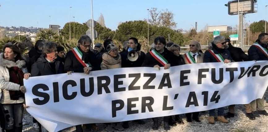 INCIDENTE A14, PRESIDIO A GROTTAMMARE: “FERMARE TRIBUTO DI SANGUE”