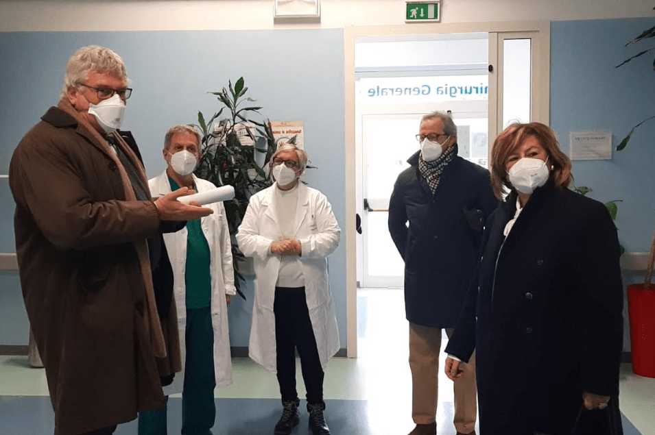 LANCIANO, VERI’: “INVESTIMENTI PER DUE MILIONI, ABBIATE FIDUCIA IN QUESTO OSPEDALE”