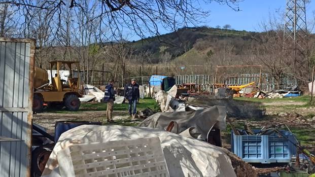 SEQUESTRATA DISCARICA ABUSIVA AD ALANNO: DENUNCIATO IL TITOLARE CHE RISCHIA UNA MAXIMULTA
