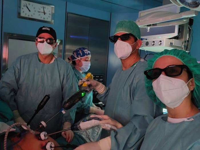 CHIRURGIA ONCOLOGICA: ALL’OSPEDALE DI CHIETI LAPAROSCOPIA CON TECNOLOGIA 3D