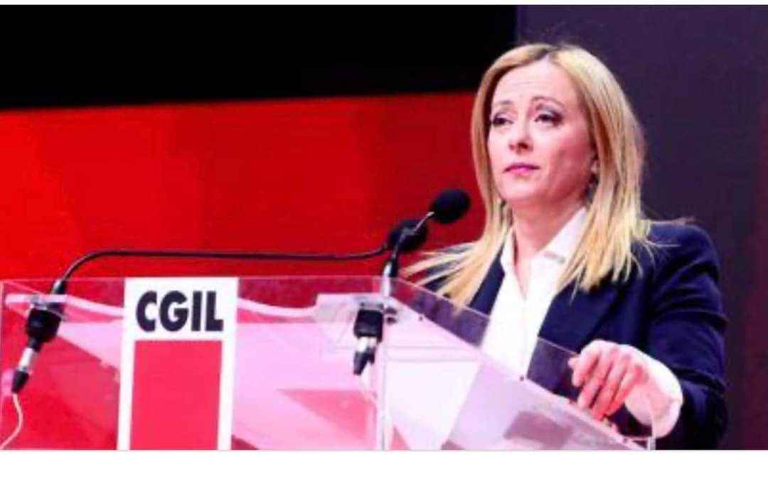 PREMIER MELONI AL CONGRESSO CGIL TRA APPLAUSI E CONTESTAZIONI, “REDDITO CITTADINANZA HA FALLITO”