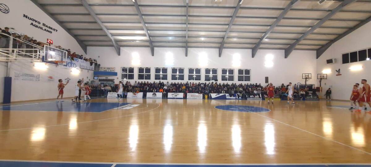 SERIE C GOLD: NUOVO BASKET AQUILANO PIEGA IL VASTO (92-72) E PUNTA AL VERTICE DELLA CLASSIFICA