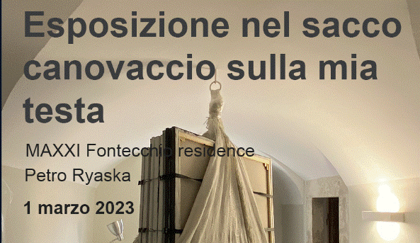 FONTECCHIO OGGI MOSTRA DELL’ARTISTA UCRAINO PETRO RYASKA NELLA CASA DOVE È OSPITATO