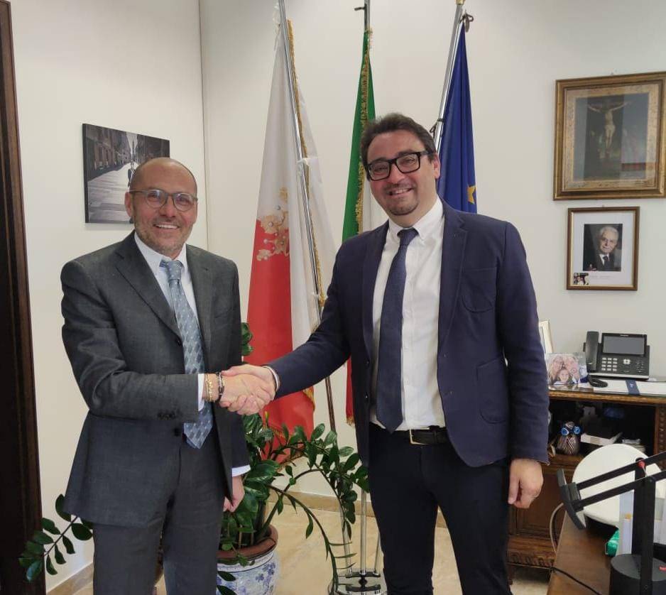 RICEVUTO DAL SINDACO  D’ALBERTO IL NUOVO PREFETTO DI TERAMO, STELO: IDENTITA’ DI VEDUTE SU OBIETTIVI