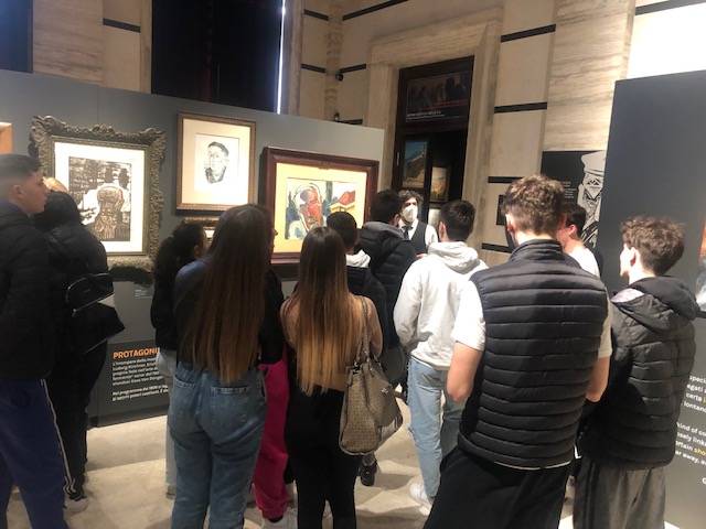 PESCARA: DUE CLASSI DELL’ISTITUTO TECNICO MANTHONE’ STAMANI  IN VISITA ALL'”IMAGO MUSEUM”