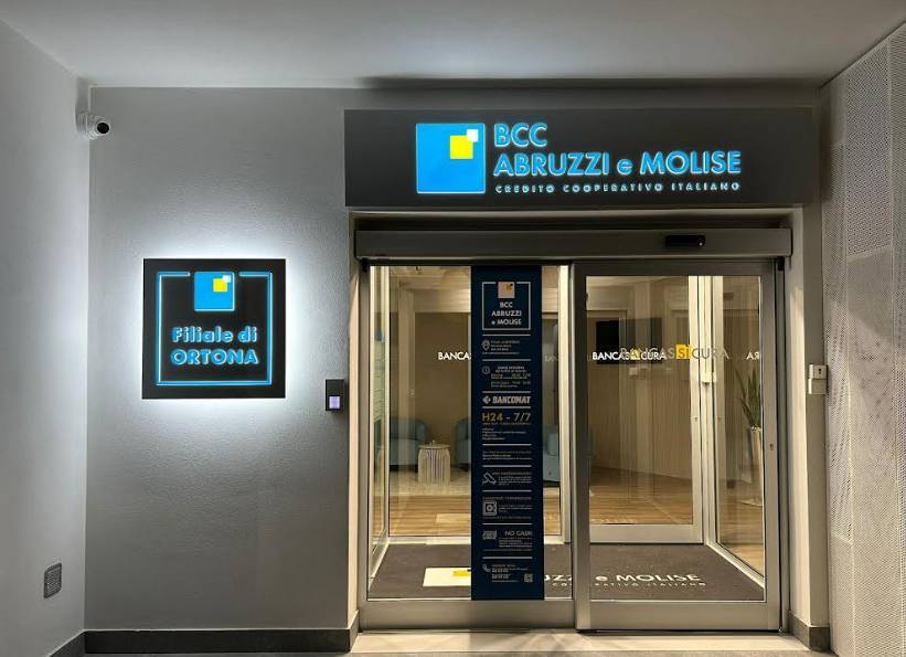 ORTONA: BCC ABRUZZI E MOLISE DIVENTA TESORIERE DEL COMUNE