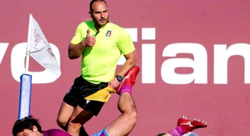 SEI NAZIONI DI RUGBY: ESORDIO PER ARBITRO CHIETINO DANIELE POMPA