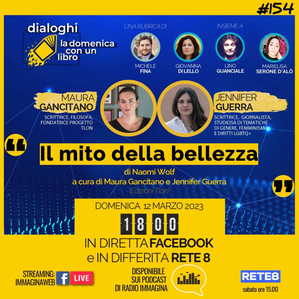 DIALOGHI: IL 12 MARZO “IL MITO DELLA BELLEZZA”