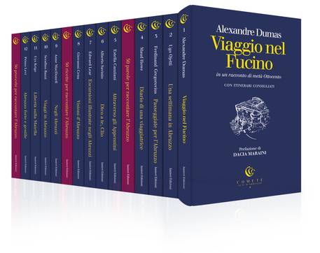 EDITORIA: “VIAGGIO NEL FUCINO DI DUMAS” APRE LA COLLANA “COMETE”  DI 12 VOLUMI
