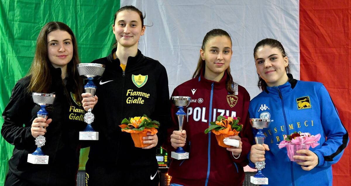SCHERMA: SECONDO POSTO PER L’ABRUZZESE MANUELA SPICA A LUCCA