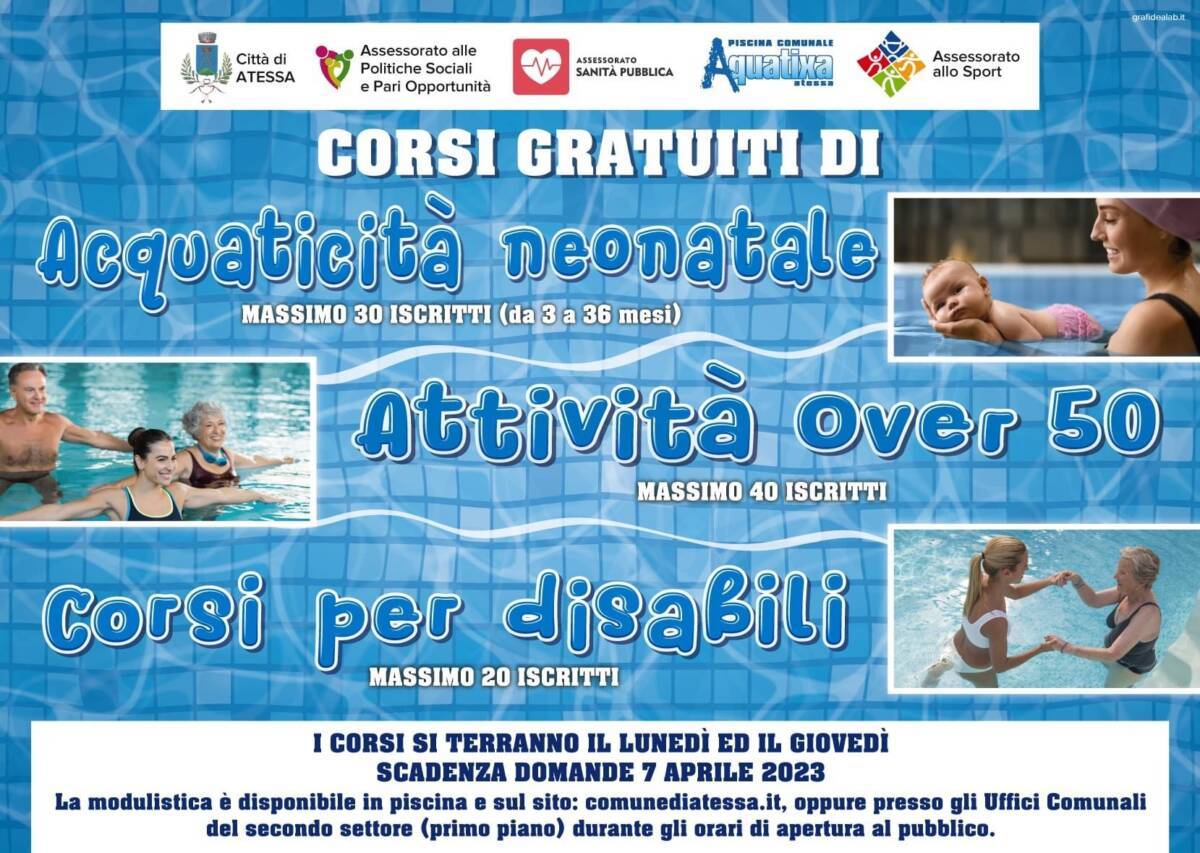 ATESSA: CORSI DI NUOTO GRATUITI, INFORMAZIONI E DOMANDE