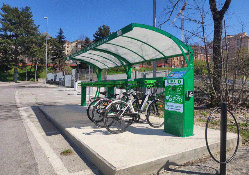 L’AQUILA: VIA LIBERA A PROGETTO PER DODICI STAZIONI BIKE SHARING