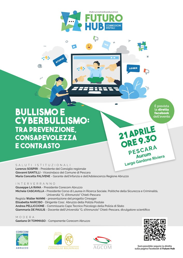 EDUCAZIONE MINORI ALL’USO DEI MEDIA: DE PAULIS, “CYBERBULLISMO NON È UNO SCHERZO”