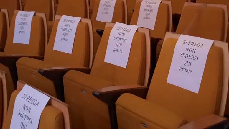 CELANO: INFILTRAZIONI D’ACQUA ALL’AUDITORIUM, NATALINI, “LAVORI STRAORDINARI DIVENUTI ORDINARI”