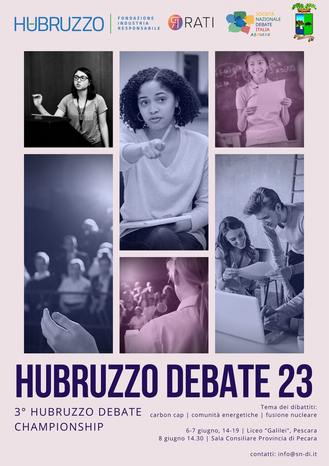 PESCARA: FINO ALL’8 GIUGNO TERZA EDIZIONE DI “ABRUZZO DEBATE CHAMPIONSHIP”