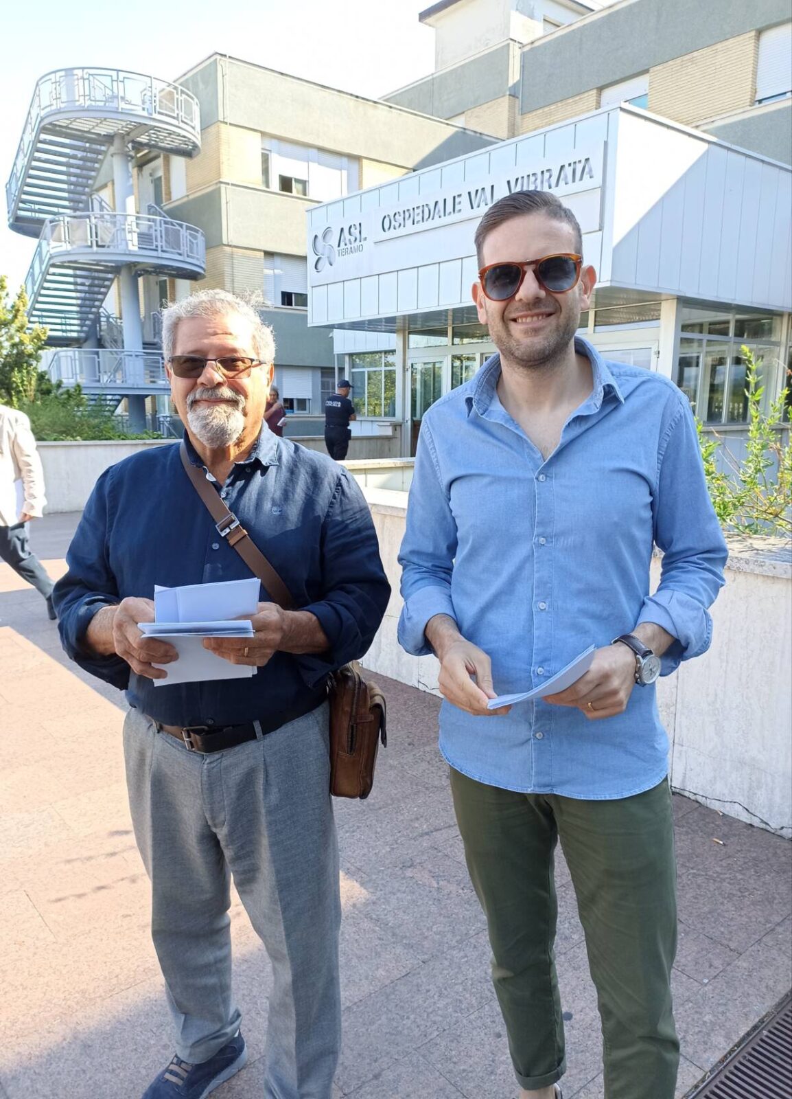 SANT’OMERO: VOLANTINAGGIO DI ITALIA VIVA CONTRO IL DECLASSAMENTO DELL’OSPEDALE
